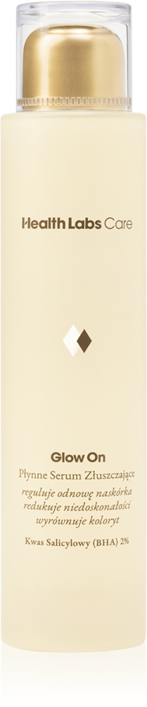 

Glow on жидкая отшелушивающая сыворотка, разглаживающая отшелушивающая сыворотка с 2% салициловой кислотой Health Labs Care, 100 мл