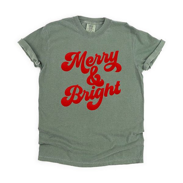

Футболка с рельефным принтом Bold merry and bright Simply Sage Market, Moss, Зеленый, Футболка с рельефным принтом Bold merry and bright Simply Sage Market, Moss