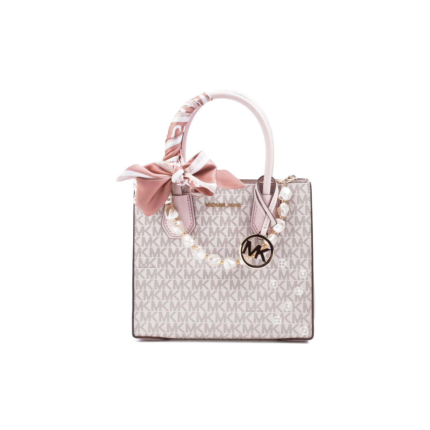 

MICHAEL KORS Кожаная сумка через плечо, Mint Pink