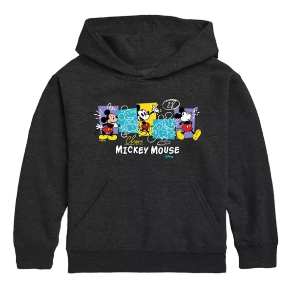 

Классическая толстовка с капюшоном Микки Мауса для мальчиков 8-20 лет Disney, серый