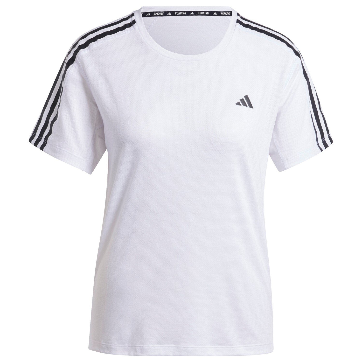 

Футболка для бега Adidas Own The Run 3-Stripes Tee, белый