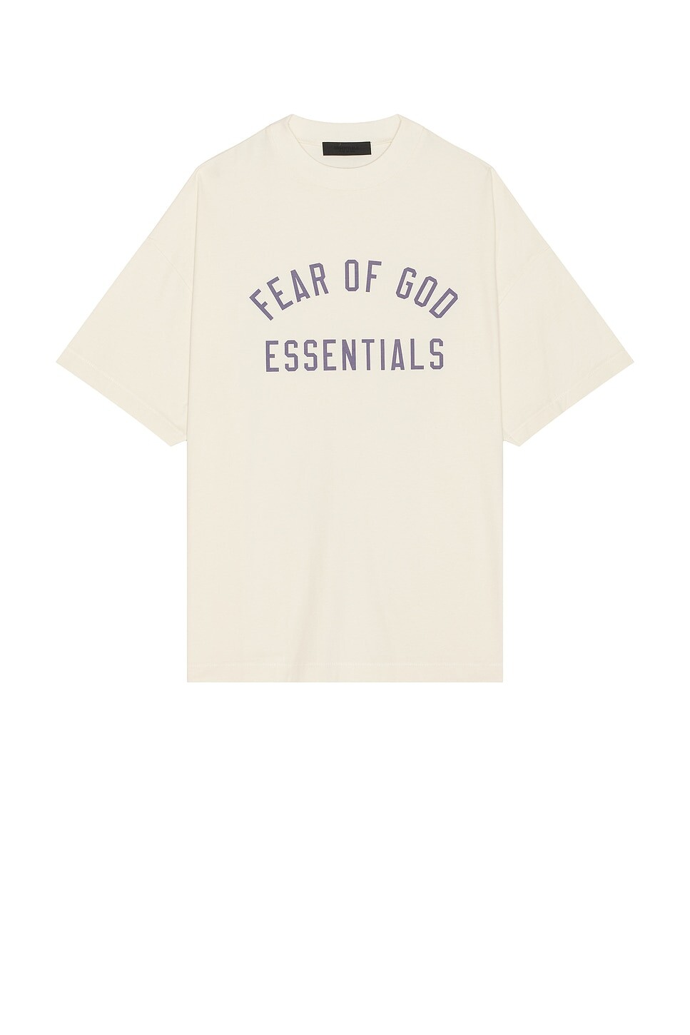 

Футболка из джерси с круглым вырезом Fear Of God Essentials, цвет Shell