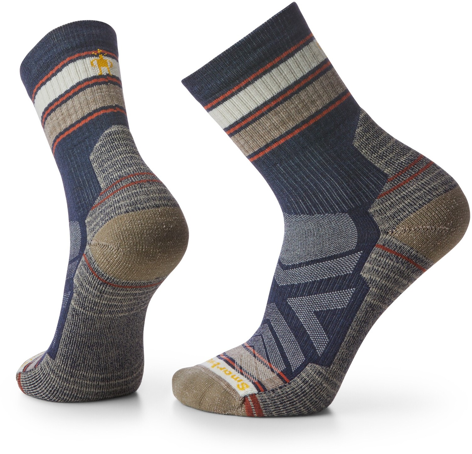 

Легкие полосатые носки Performance Hike Mid Crew, мужские Smartwool, синий