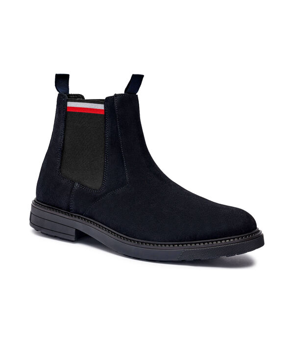 

Кожаные ботинки «Челси» Tommy Hilfiger, черный