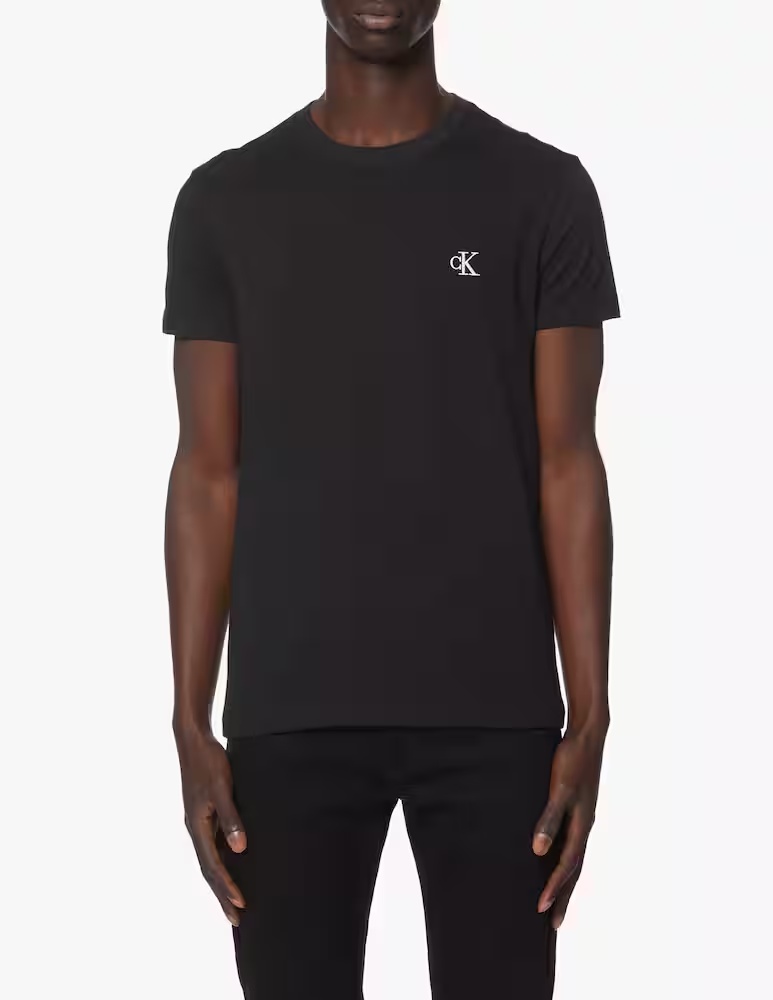 

Узкая футболка Ck Essential Calvin Klein Jeans, черный