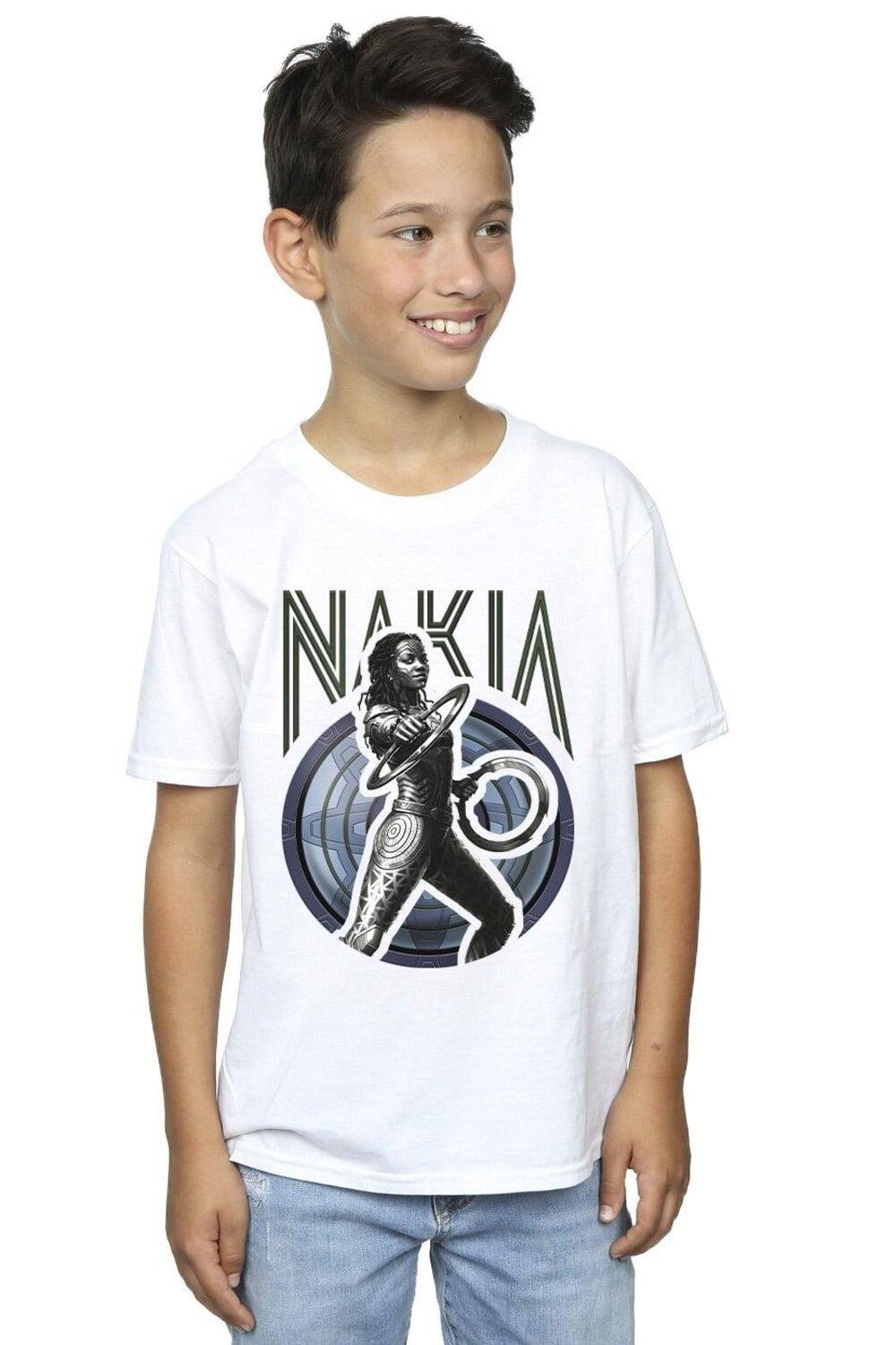 

Футболка Wakanda Forever Nakia Shield Marvel, белый
