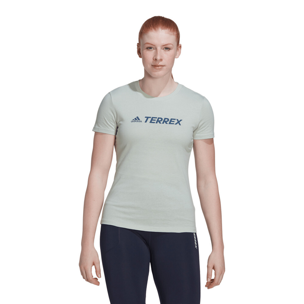 

Спортивная футболка adidas Terrex Classic Logo, зеленый