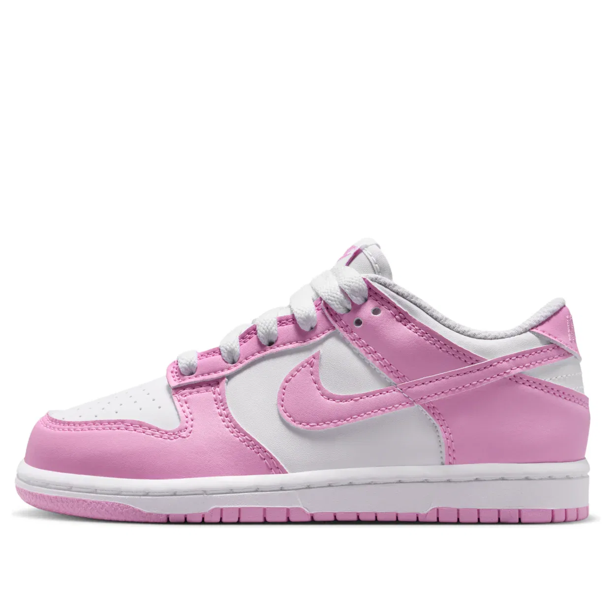 Кроссовки Nike Dunk Low 'White Pink Rise' IU7765-125, белый
