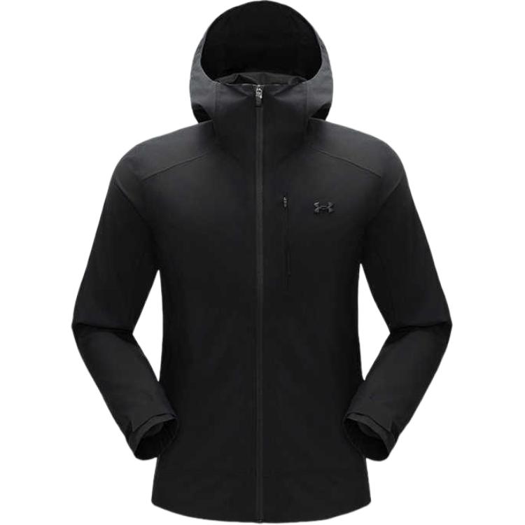 

Under Armour Мужская ветровка для походов водонепроницаемая ветрозащитная дышащая, 0033 Twilight Black