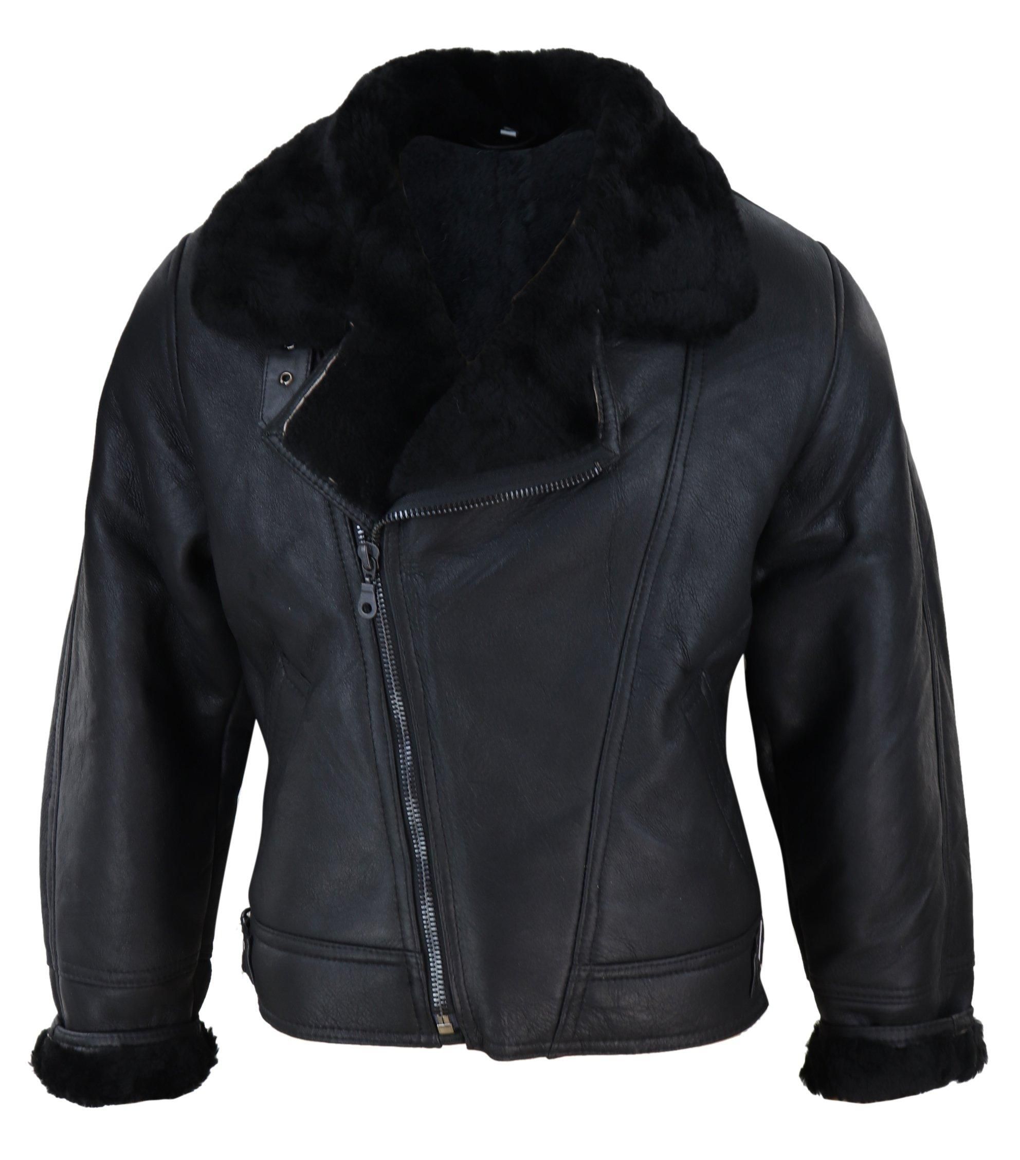 

Куртка пилота TruClothing B3 с перекрестной молнией, черный