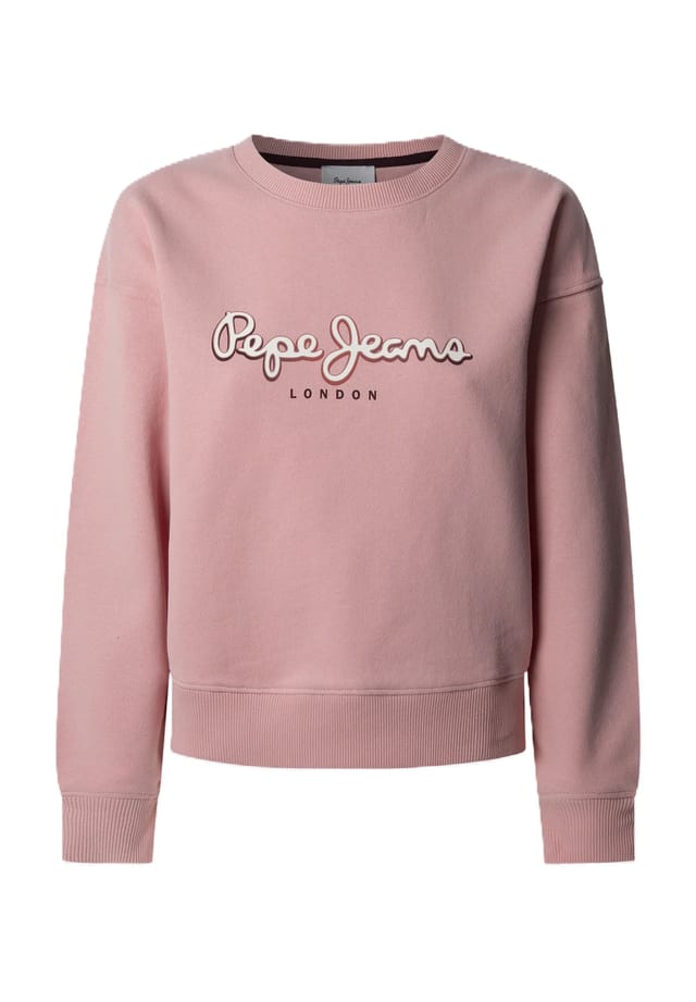 

Толстовка "Мэдди" хлопок Pepe Jeans, розовый
