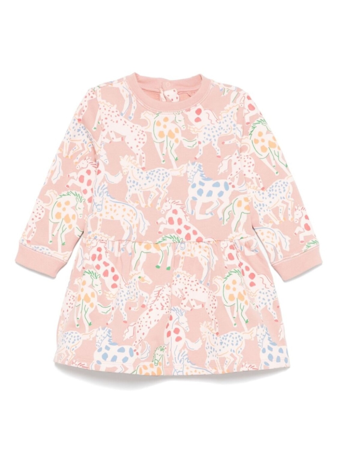 

Stella McCartney Kids платье с принтом, розовый