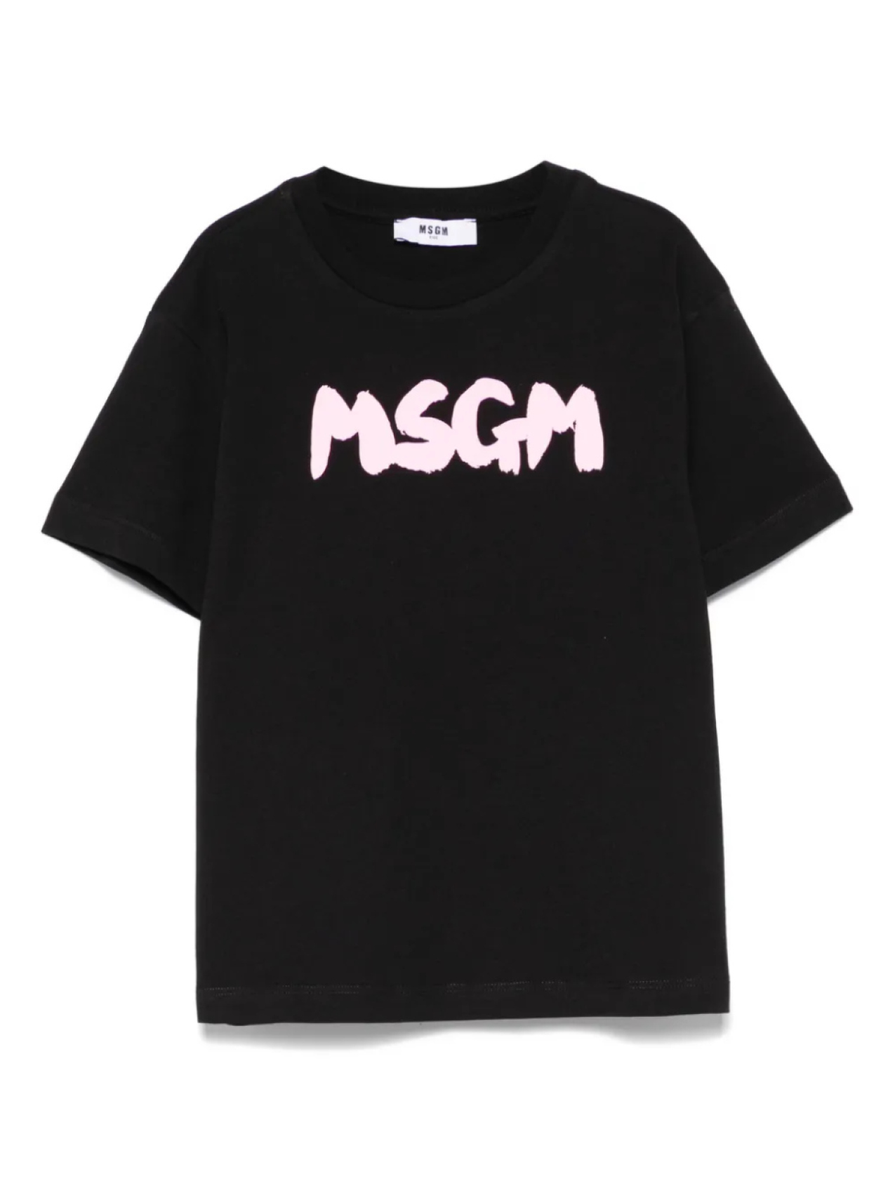 

Футболка с логотипом MSGM Kids, черный