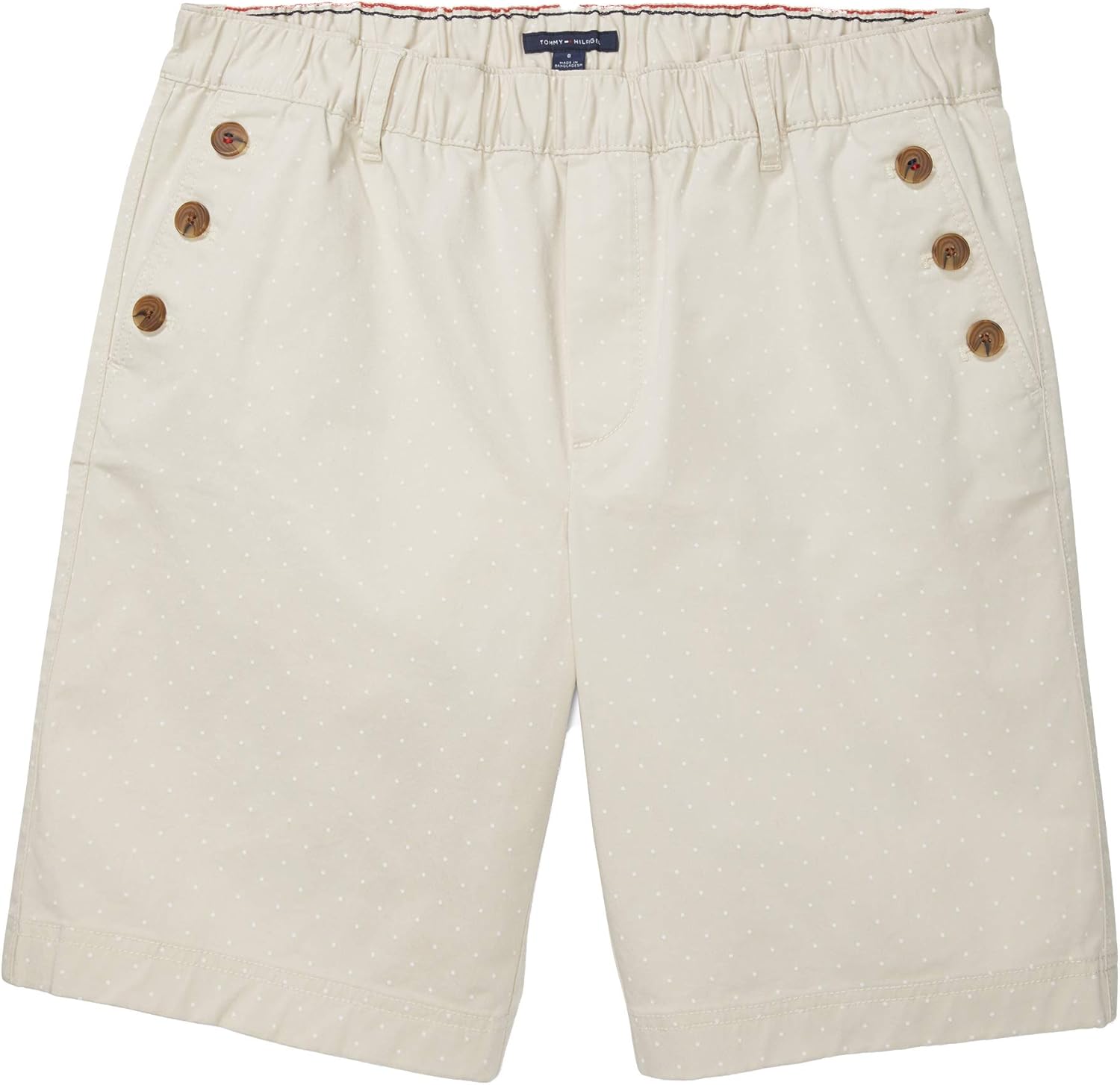 

Женские адаптивные шорты Tommy Hilfiger с поясом и петлями для подтягивания, Oatmeal/Bright