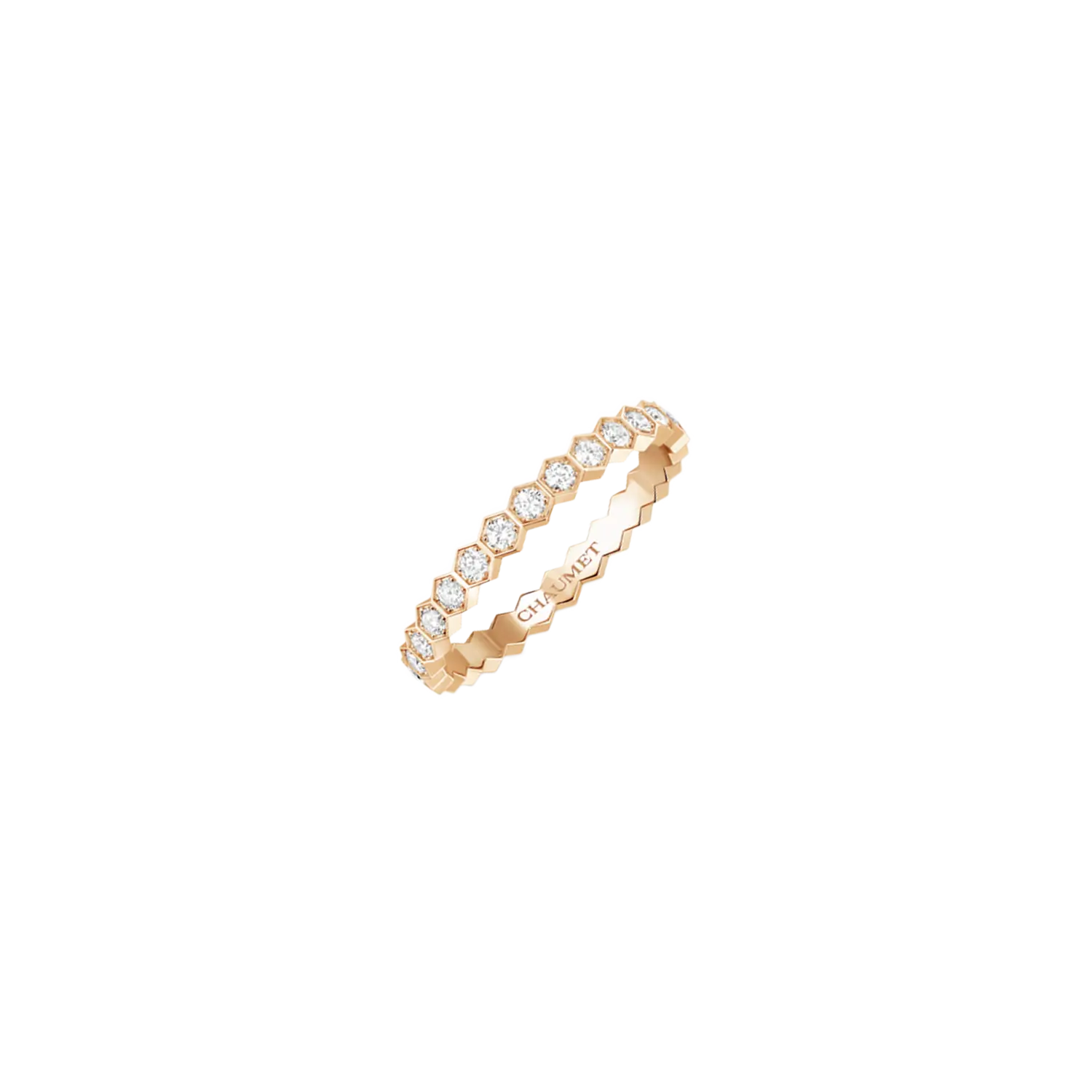 

Chaumet - кольцо bee my love из розового золота с белыми бриллиантами - 081935 CHAUMET