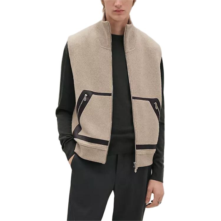 

Жилеты мужские HERMES, хаки