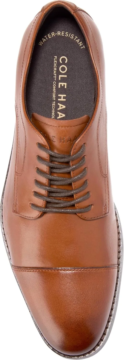 Мужские оксфорды Cole Haan Harmon Grand Cap Toe, светло-коричневый/светло-коричневый — фото 3