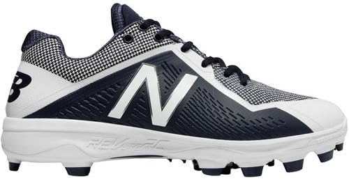 Мужские бейсбольные кроссовки New Balance 4040 V4 Metal, темно-синий/белый — фото 3
