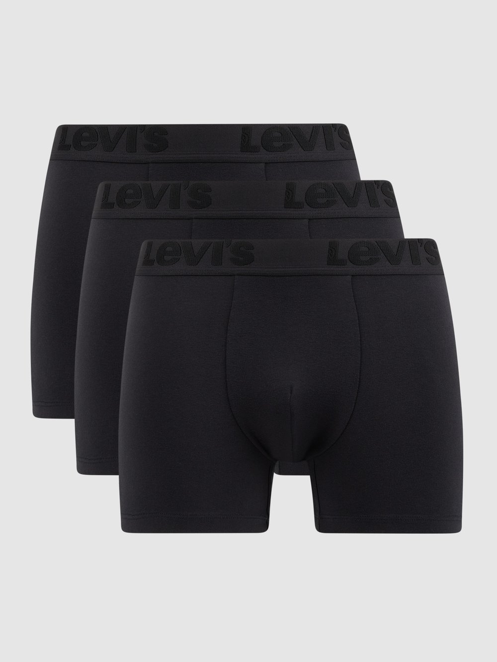 

Трусы-боксеры в упаковке по 3 шт Levi's, черный