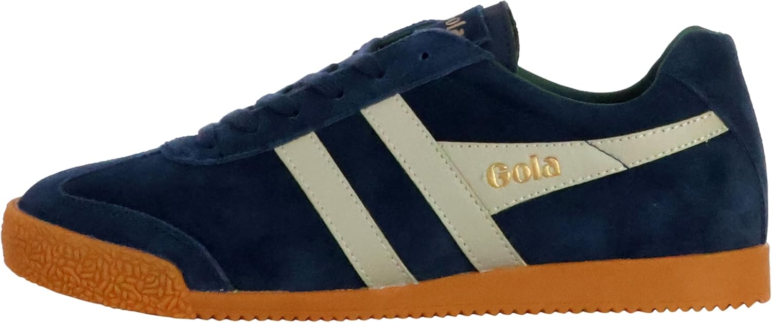 

Мужские модные кроссовки Gola Harrier, синий/серый/изумрудный/темно-синий