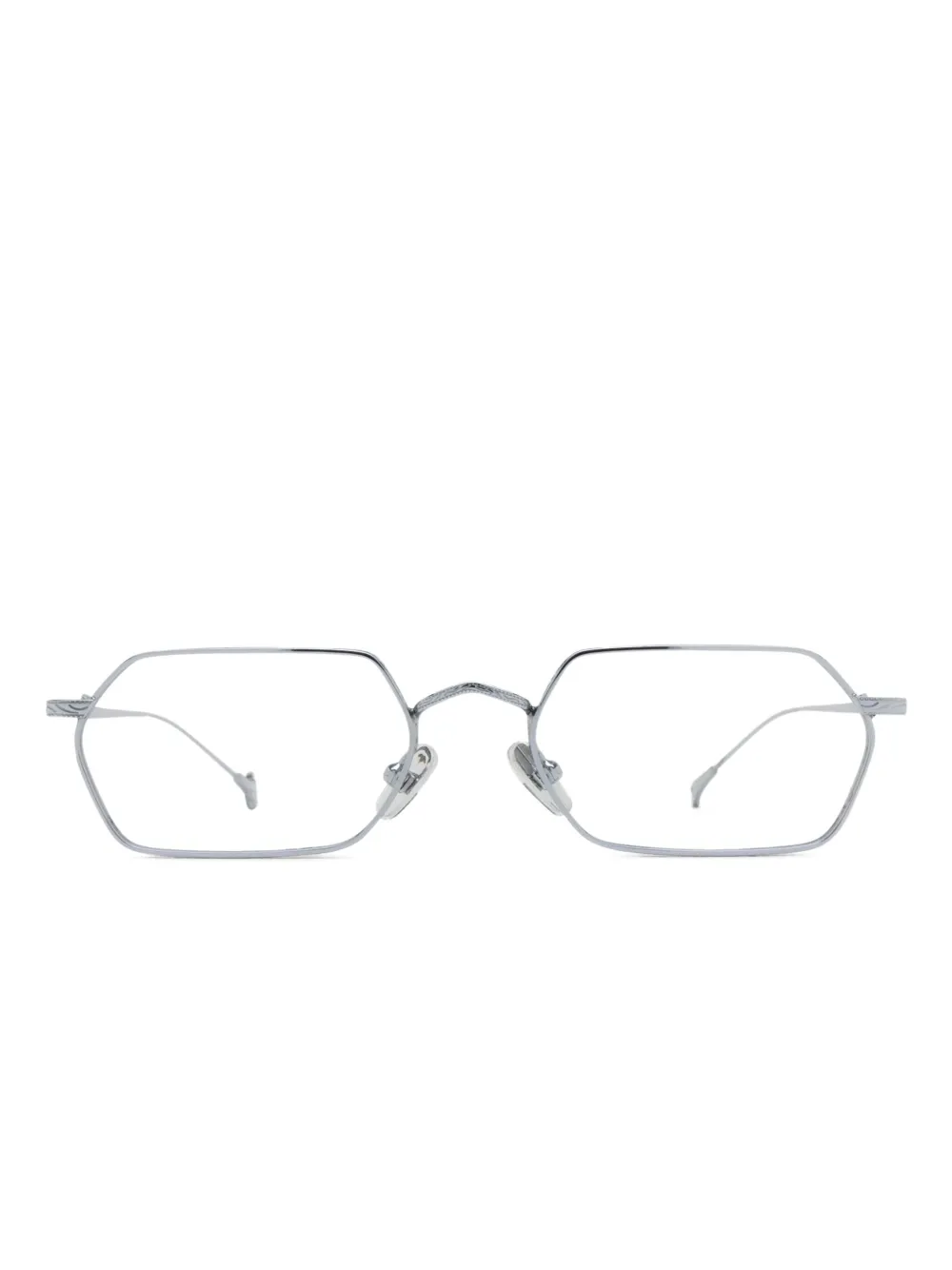 

Очки в геометричной металлической оправе Eyepetizer, серебяный