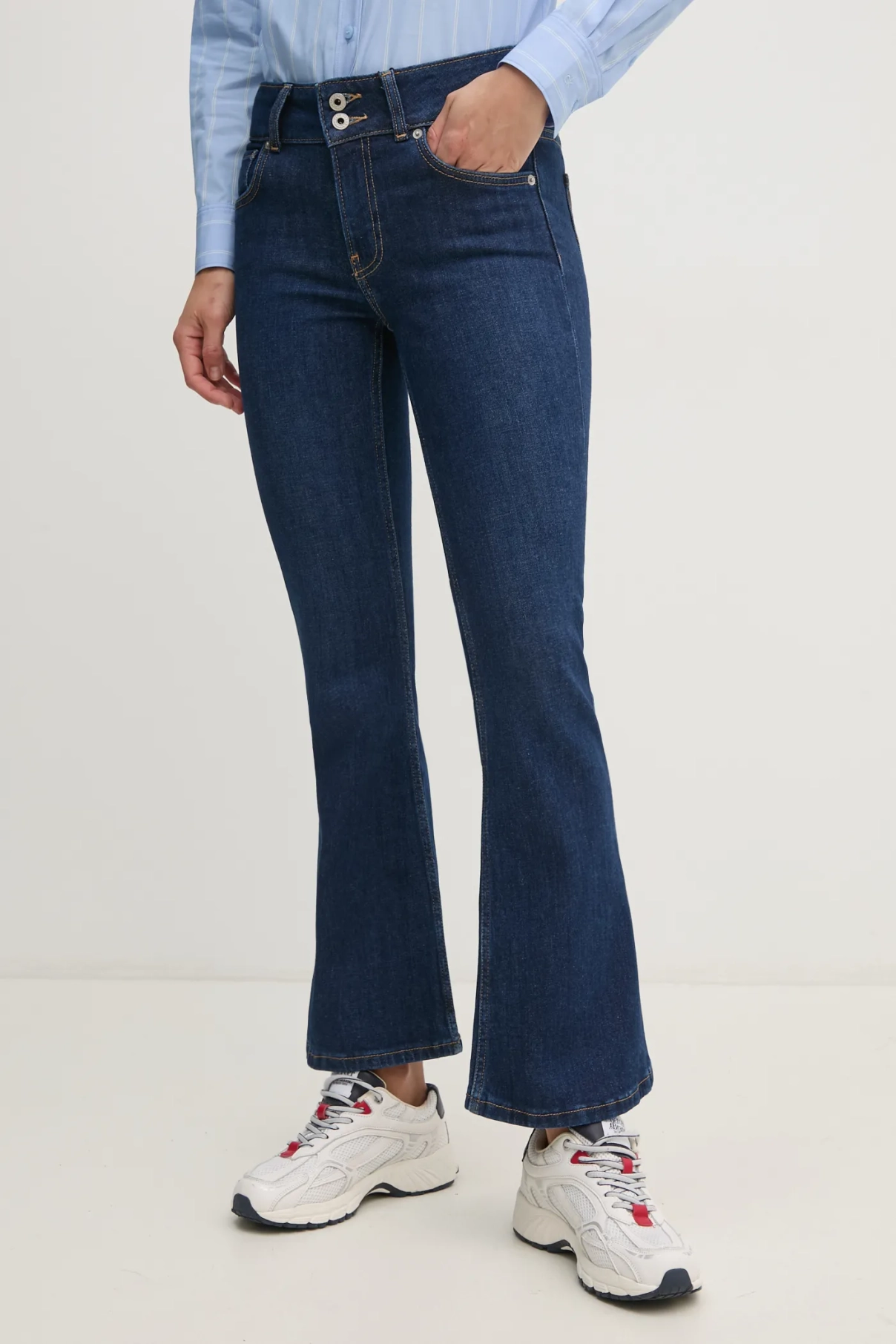 

Джинсы FLARE JEANS MW VENUS Pepe Jeans, темно-синий