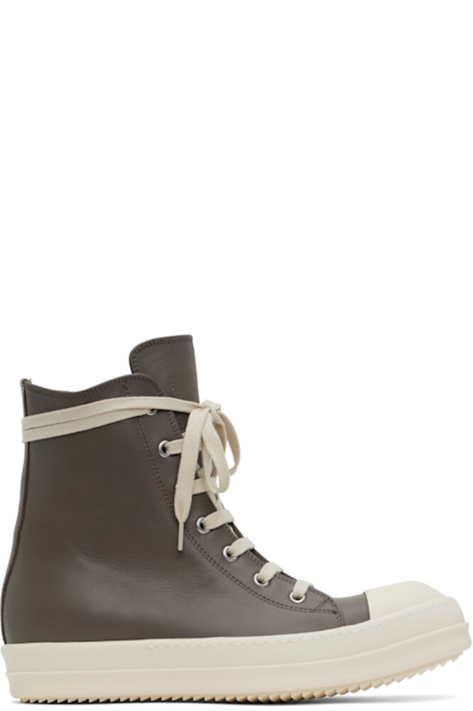 

Серые голливудские кроссовки Rick Owens