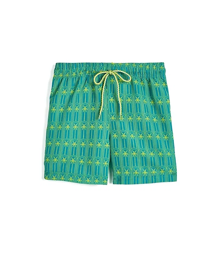 Плавки Appaman Kids Mid Length Swim Trunks, Luxury Palms — фото 4