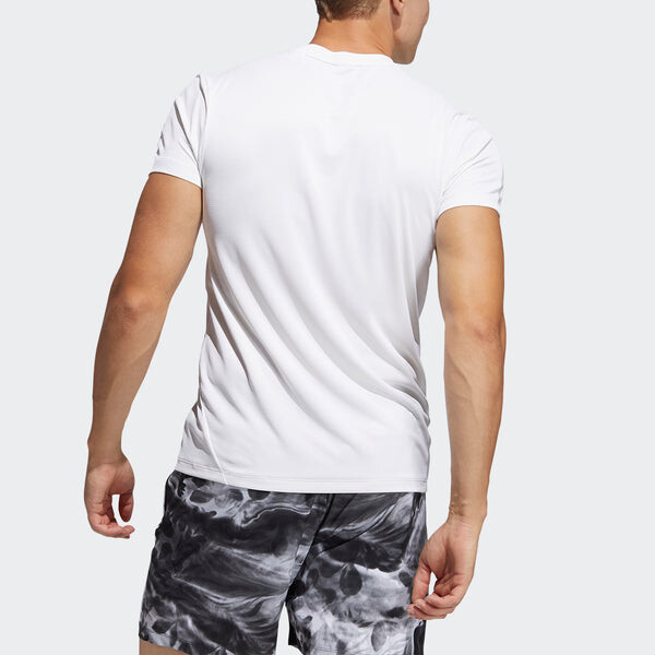 Футболка hrdy 3s футболка тренировочная спортивная с коротким рукавом белая Adidas, белый — фото 3