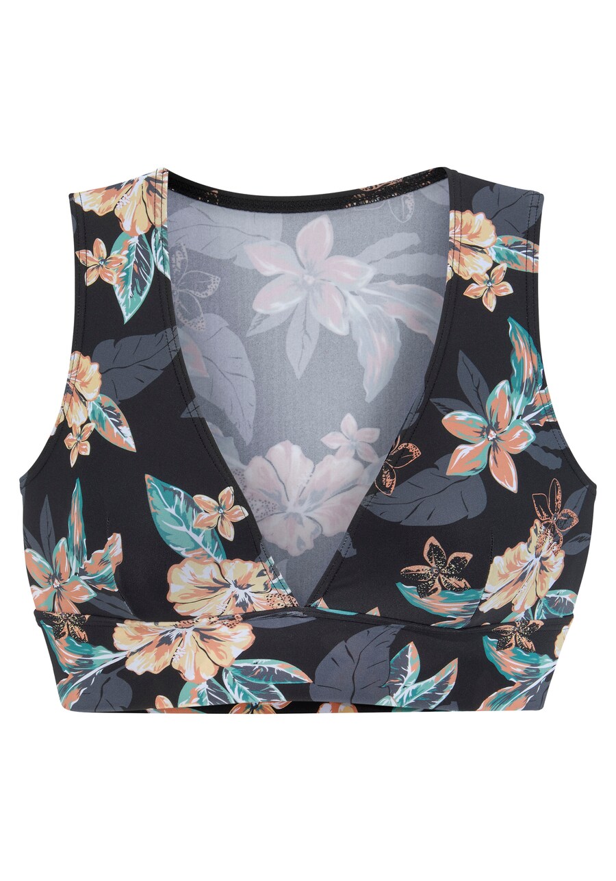 

Бикини VENICE BEACH Bralette Athletic Bikini Top, черный
