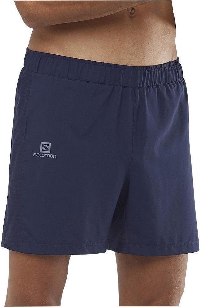 

Мужские шорты Salomon Standard Agile 5'', M, цвет balsam Green, размер L, Night Sky