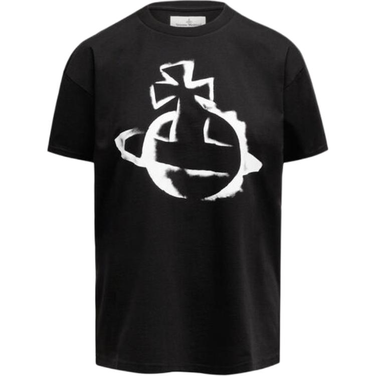 Футболка Orb Printed Crewneck Vivienne Westwood, черный — фото 3