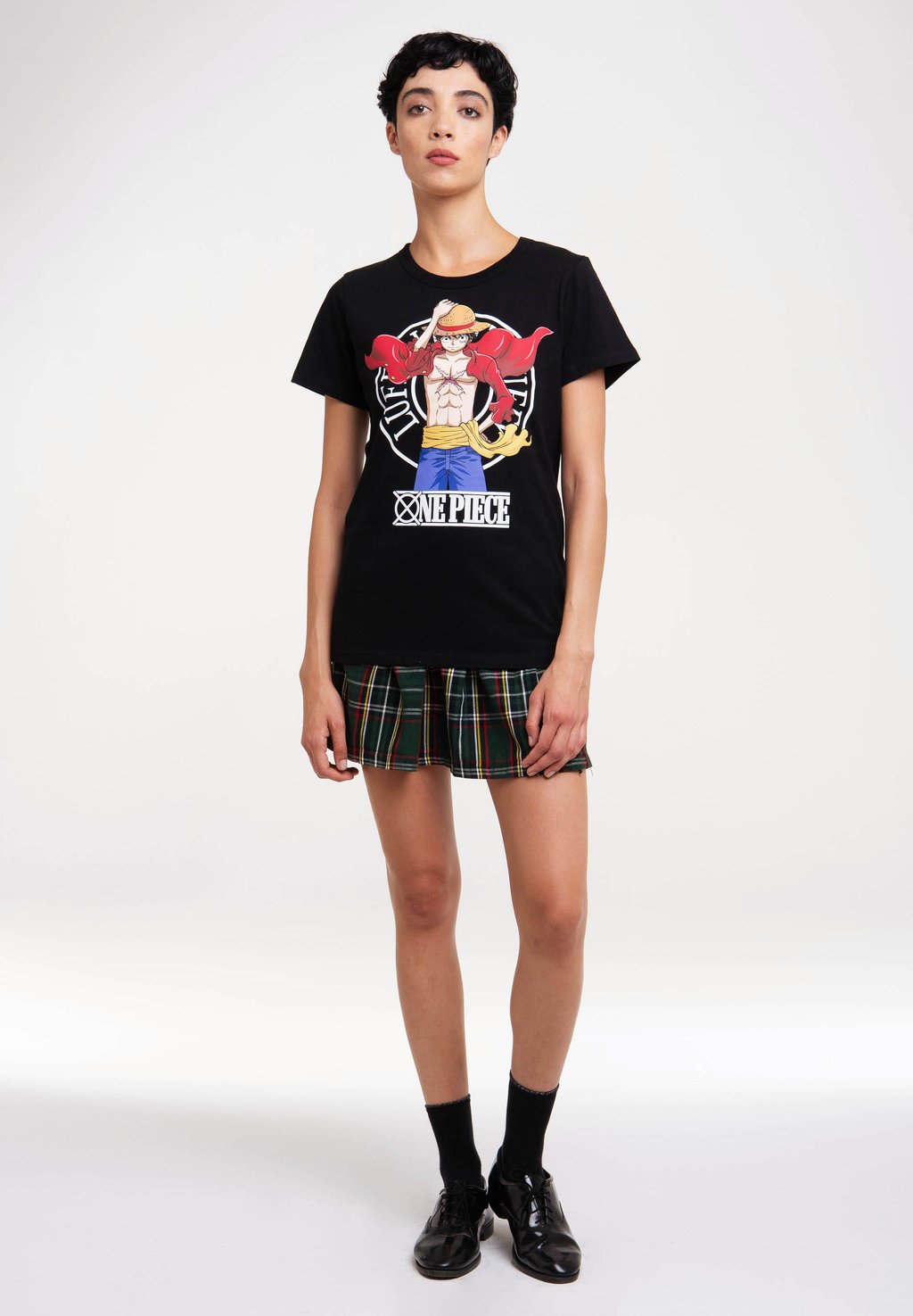 

Футболка с принтом ONE PIECE LUFFY NEW WORLD LOGOSHIRT, черный