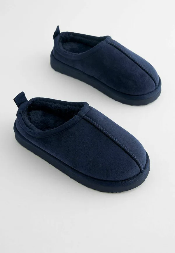 Уютные домашние тапочки стандартного размера Next, Navy Blue — фото 2