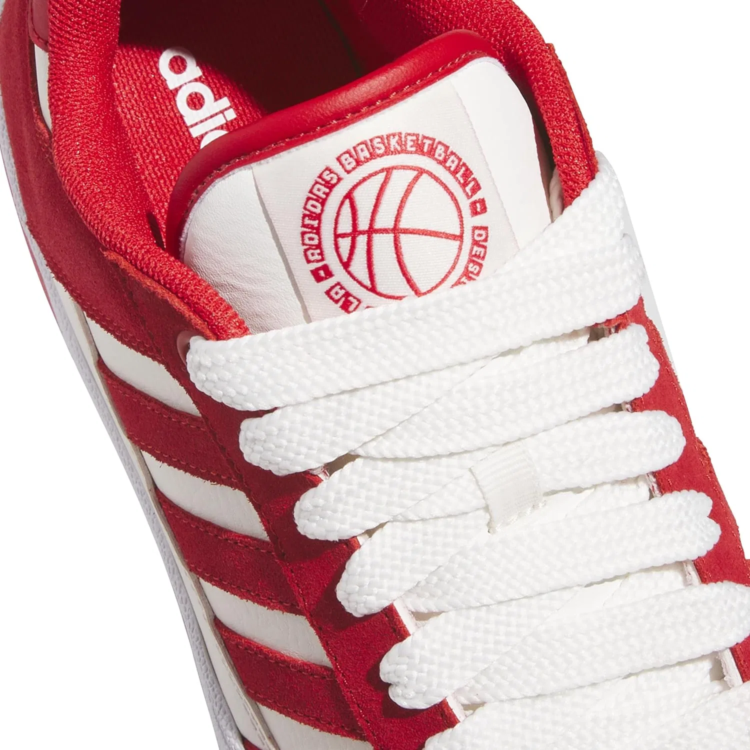 Унисекс кроссовки Adidas Rapid Court Low, Collegred Clowhi Ftwwht — фото 4