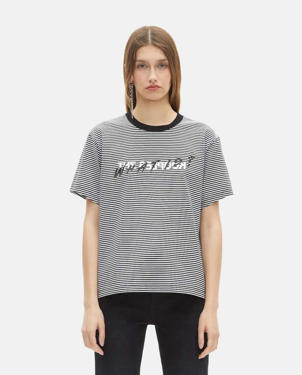 

Женская футболка в полоску The Kooples, белый