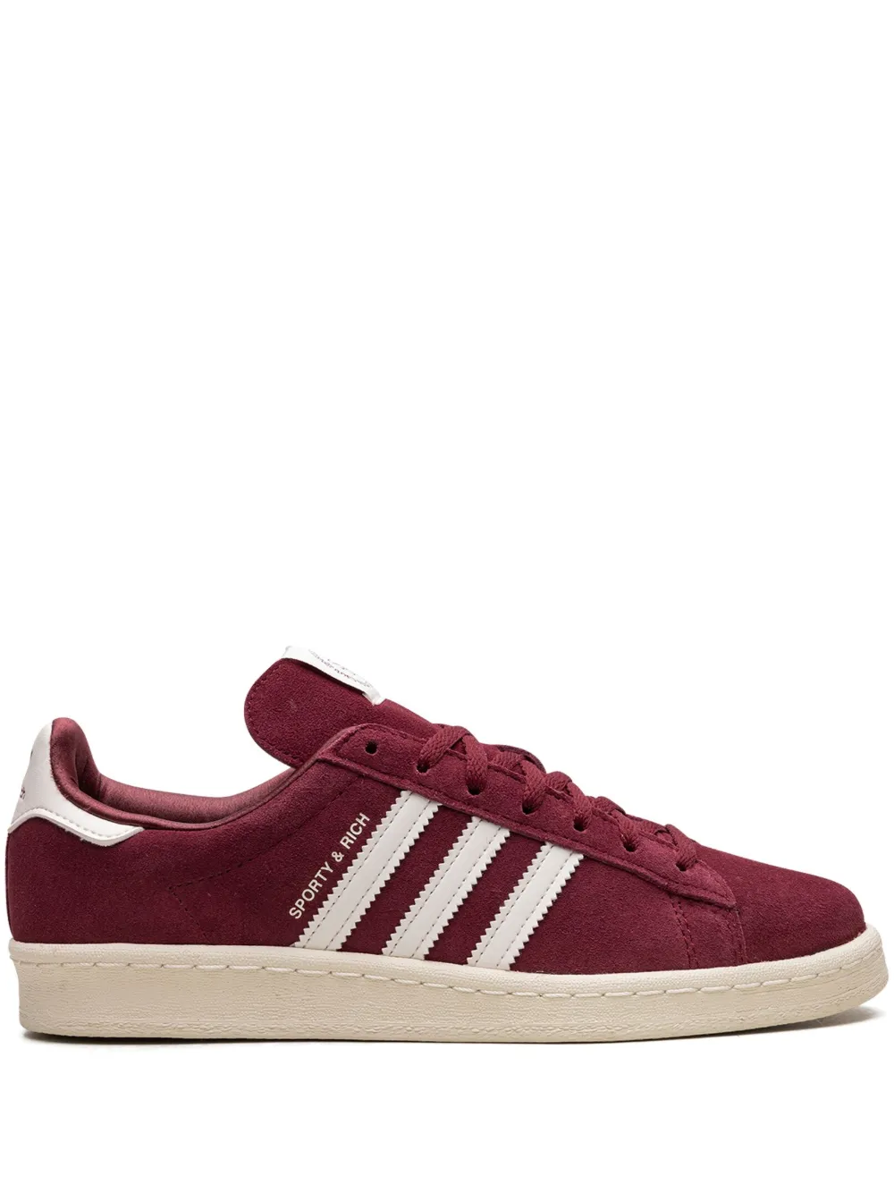 

Кроссовки Campus 80s Sporty & Rich - Merlot Cream adidas, красный