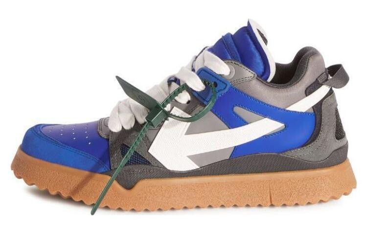 Мужская обувь для скейтбординга OFF-WHITE, Blue Gray White