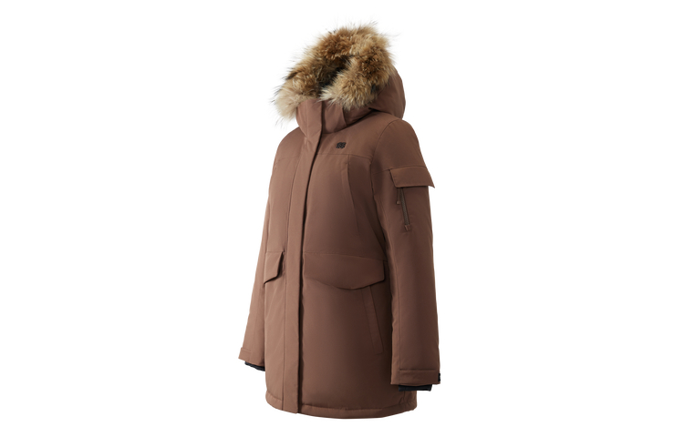 

KOLON SPORT Женская пуховая куртка, Dark Brown DN