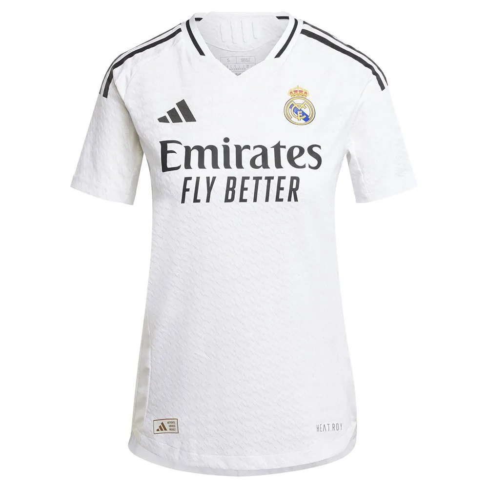 

Футболка с коротким рукавом adidas Real Madrid 24/25 Authentic home Woman, белый