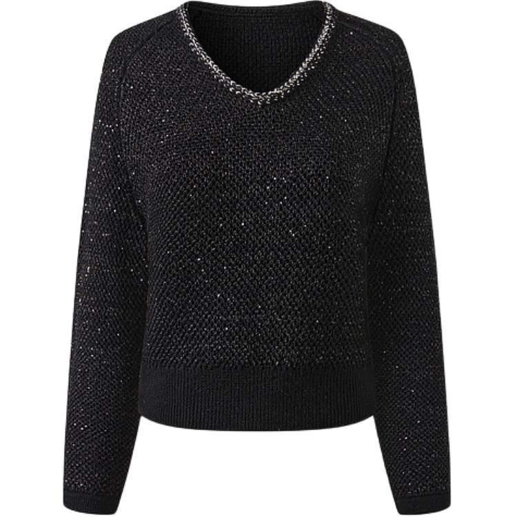 

KARL LAGERFELD / Karl Lagerfeld Jeans KARL LAGERFELD SS24 Джемпер женский, черный