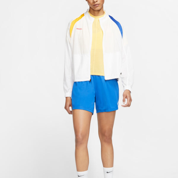 Куртка футбольные свободные Куртка на молнии Nike, белый — фото 2