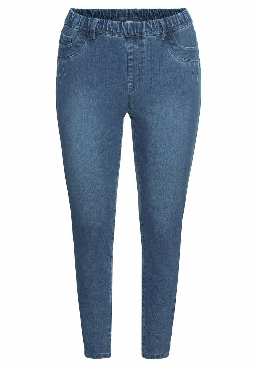 

Джеггинсы SHEEGO Skinny Jeggings, синий деним