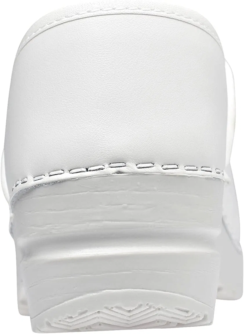 Мужские закрытые сабо Sanita Professional, оригинальная ручная работа, гибкая кожа, White — фото 3