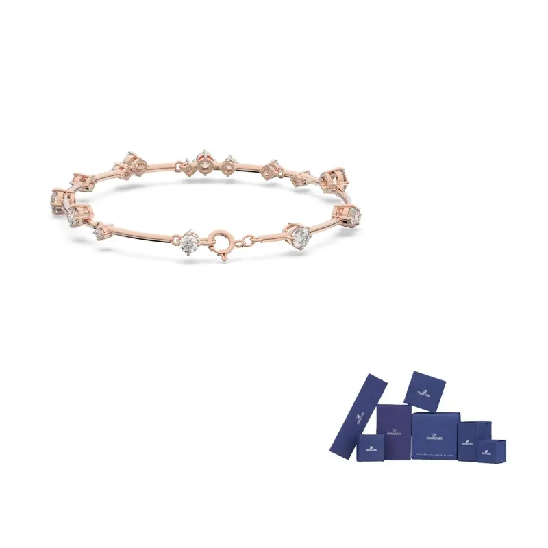 

Браслеты Constella Crystal для женщин Swarovski, розовый золотой