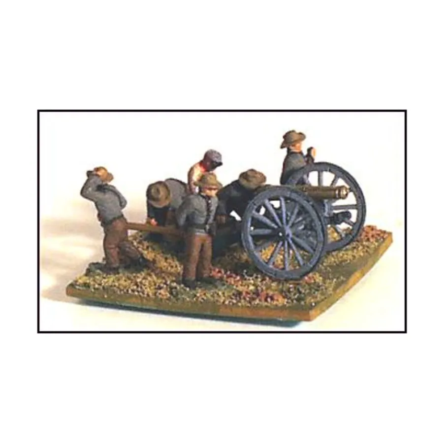 

Легкие полевые орудия с экипажем из 12 человек - США, Micro Force American Civil War Figures - Deployed Artillery (10mm)
