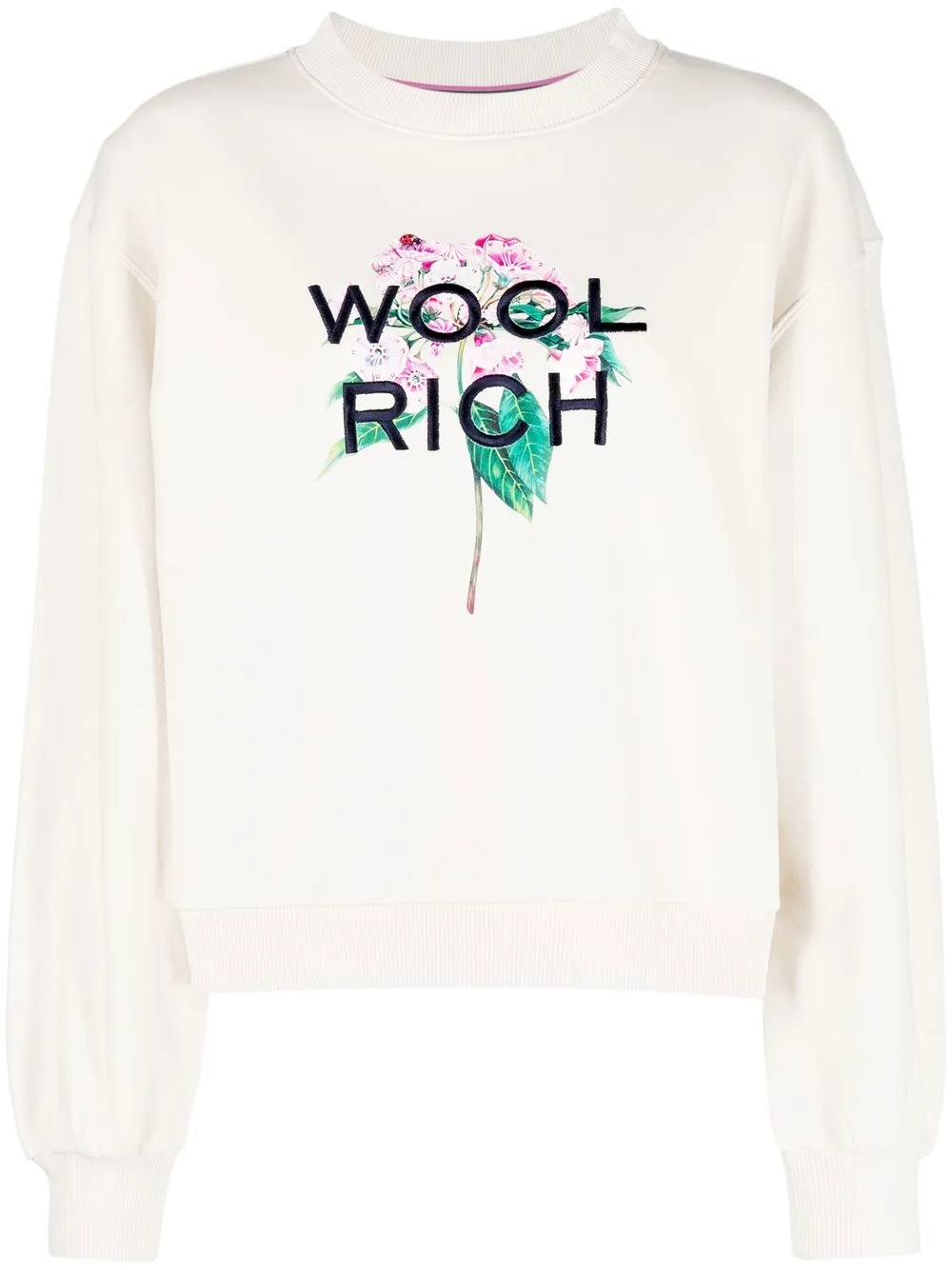 

Толстовка с вышитым логотипом WOOLRICH, нейтральный