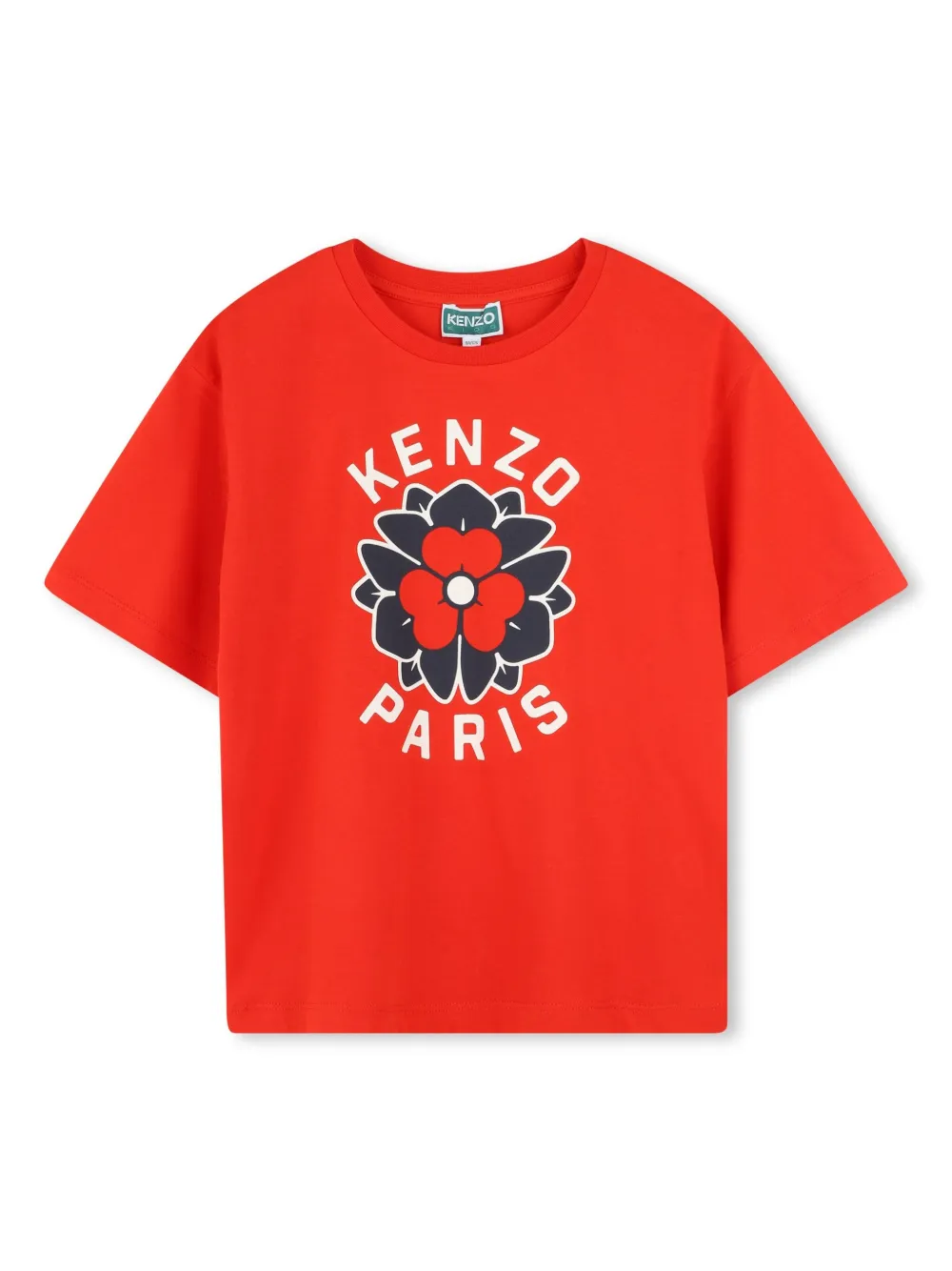 

Футболка с логотипом Kenzo Kids, красный