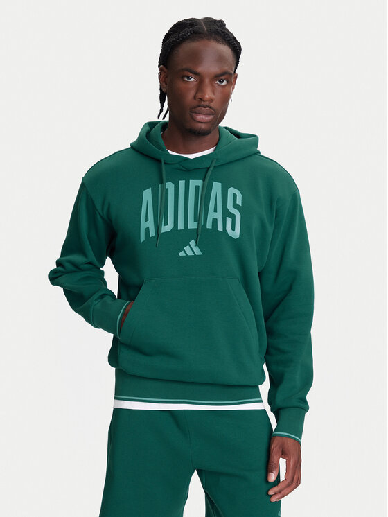 

Толстовка обычного кроя Collegiate KC3873 Adidas, зеленый