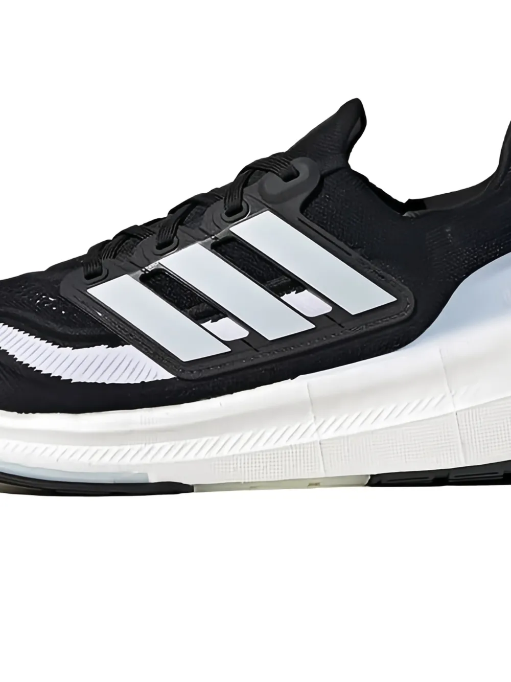 Кроссовки Ultra Boost Light Core Black Cloud White Adidas, черный — фото 2